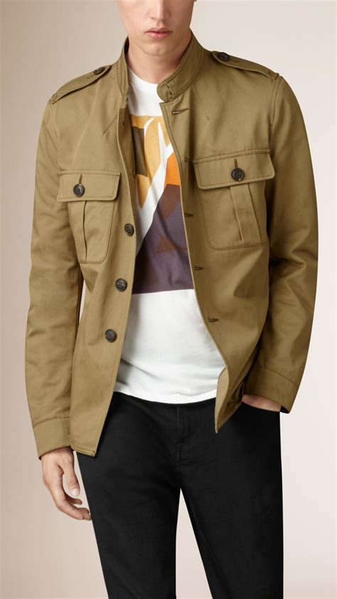 burberry khaki jacke herren|burberry signatures for men.